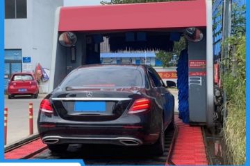 加油站電腦自動(dòng)洗車(chē)機-進(jìn)口泡棉刷不傷車(chē)漆[隆茂鑫晟]