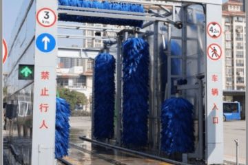 全自動(dòng)大巴客車(chē)洗車(chē)機哪里有賣(mài)的[隆茂鑫晟]